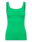 Kacarna Tank Top Green Kaffe