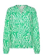 Kamathilde Blouse Green Kaffe