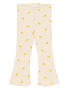 Tnstsmilla Flared Rib Pants Cream The New