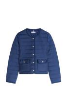 Feminine Lw Down Jacket Blue Tommy Hilfiger