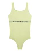 Square Neck Piece Green Tommy Hilfiger