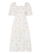 Cheri Fruit Dress White A-View