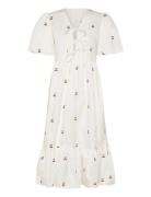 Leonore Dress White A-View