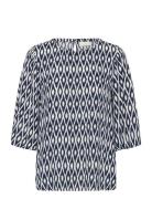 Kaebellen Amber Blouse Navy Kaffe