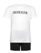Knit Pj Set White Calvin Klein