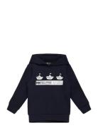 K Hh Graphic Hoodie Navy Helly Hansen