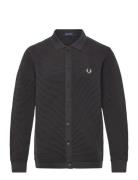 Pointelle Button T Crdgn Grey Fred Perry