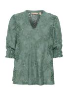 Cuolu Ss Blouse Green Culture