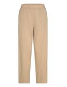 Kanaya Barrel Pants Beige Kaffe