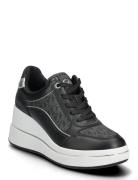 Emmy Wedge Trainer Black Michael Kors