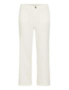 Kabrook Cropped Hw Jeans Cream Kaffe