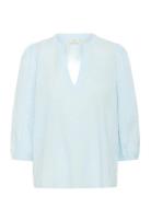 Kapenelope Blouse Blue Kaffe