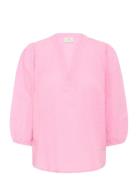 Kapenelope Blouse Pink Kaffe