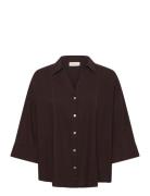 Fqlaluna-Shirt Brown FREE/QUENT