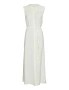 Mschdollie Sl Shirt Dress Cream MSCH Copenhagen