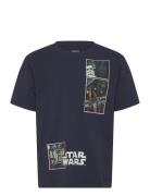 Nkmmylle Starwars Ss Nreg Topbox Bfu Navy Name It