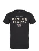Vinson Raz Reg Tee Men Black VINSON