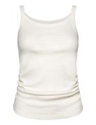 Tanktop Rib Maternity Cream Lindex