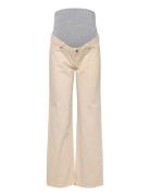 Vmmtessa Wide Jeans Ecru Cream Vero Moda Maternity