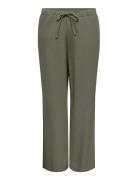 Cargoa Mw Linen Bl Pull-Up Pant Cc Pnt Khaki ONLY Carmakoma