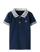 Nbmflip Ss Polo Top Navy Name It