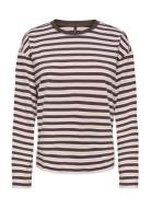 Onlnew Soph L/S O-Neck Top Box Jrs Patterned ONLY