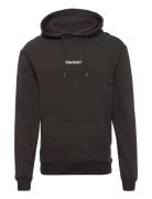 Globe Hoodie Drop Shoulder Black Denim Project