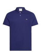 Reg Shield Ss Pique Polo Blue GANT