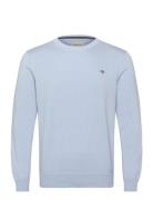 Classic Cotton C-Neck Blue GANT
