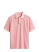 Sunfaded Ss Polo Pink GANT