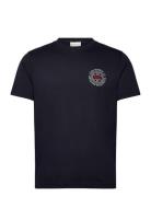 Graphic Ss Tshirt Navy GANT