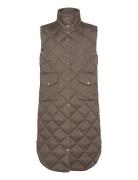 Fqolga-Waistcoat Brown FREE/QUENT