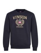 Kristian Gold Emb Vin M Sw Navy VINSON