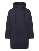 Canvas Parka Indigo Black NEUW