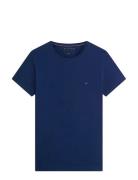 Stretch Slim Fit Tee Navy Tommy Hilfiger
