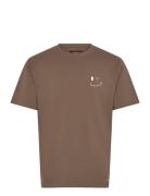 Patrick Organic Tee Brown Clean Cut Copenhagen