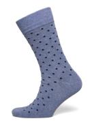 Dot And Solid Socks 2-Pack Blue GANT