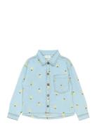 Tnsia Denim Overshirt Blue The New