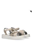 Calvin Klein Velcro Sandal Beige Calvin Klein