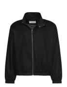 Ls Linen Harrington Jkt Black Calvin Klein Jeans