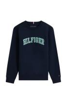 Hilfiger Varsity Sweatshirt Navy Tommy Hilfiger