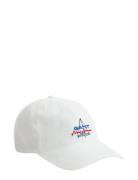 Graphic Crinkled Cap White GANT