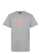 Simon Reg Cot Vin M Tee Grey VINSON