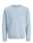Jjbrandon Sweat Crew Neck Jnr Blue Jack & J S