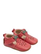 Prewalker Leather Sandal 3D Red Mikk-line