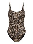 Onljulietta Padded Swimsuit Swm Acc Brown ONLY