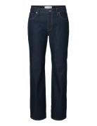 Slwstraight Bea-Kori Mw Jeans Noos Navy Selected