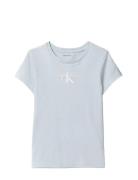 Micro Monogram Top Blue Calvin Klein