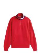 Us Sailgp Sailing Half Zip Red Tommy Hilfiger