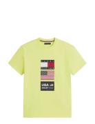Us Sailgp Sailing Flag Tee Green Tommy Hilfiger